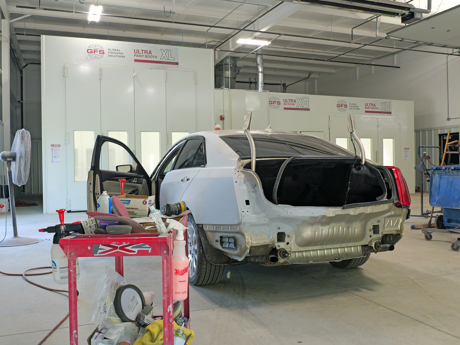 Completed body work at Jim Winter Collision