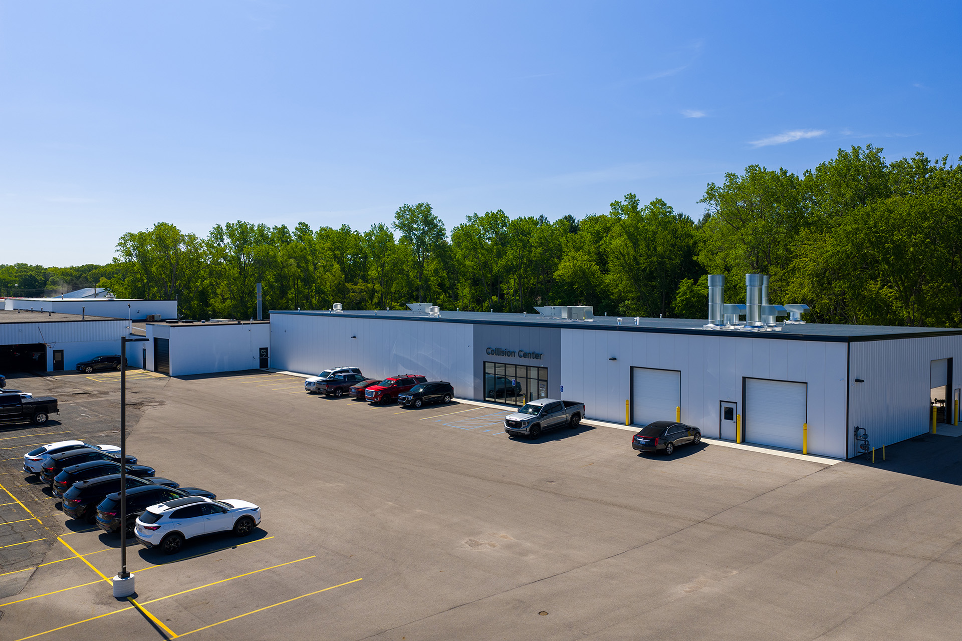 Vehicle repaired by Jim Winter Collision in Jackson, Michigan